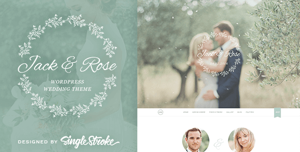 Create a wedding website with WordPress